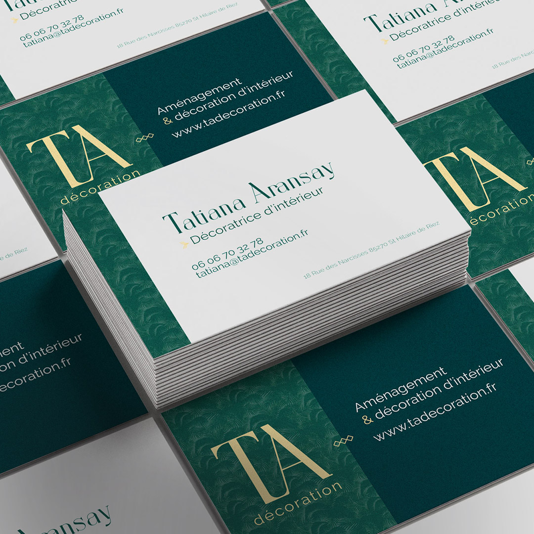 Branding et site web TA Décoration