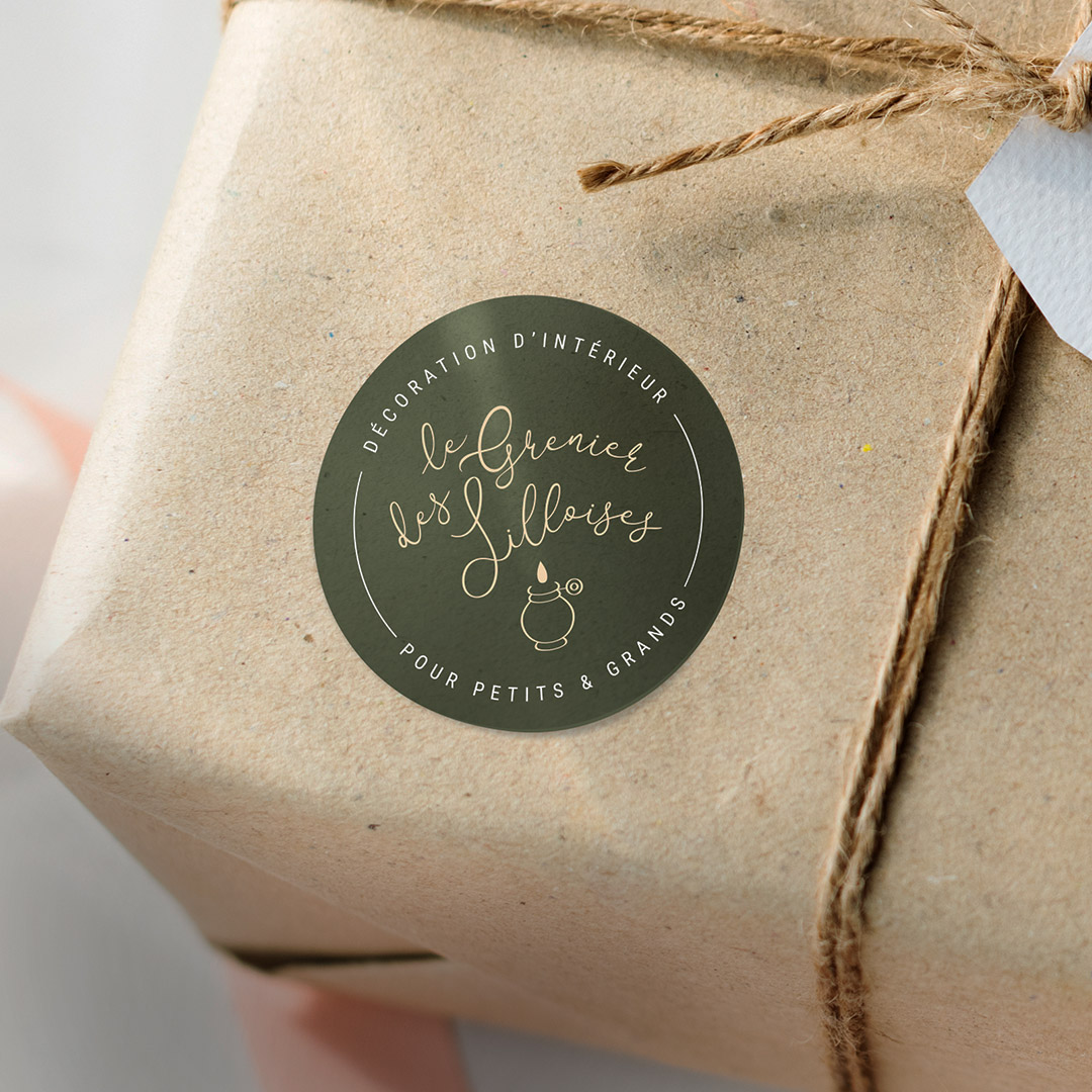 Identité visuelle Le grenier des lilloises