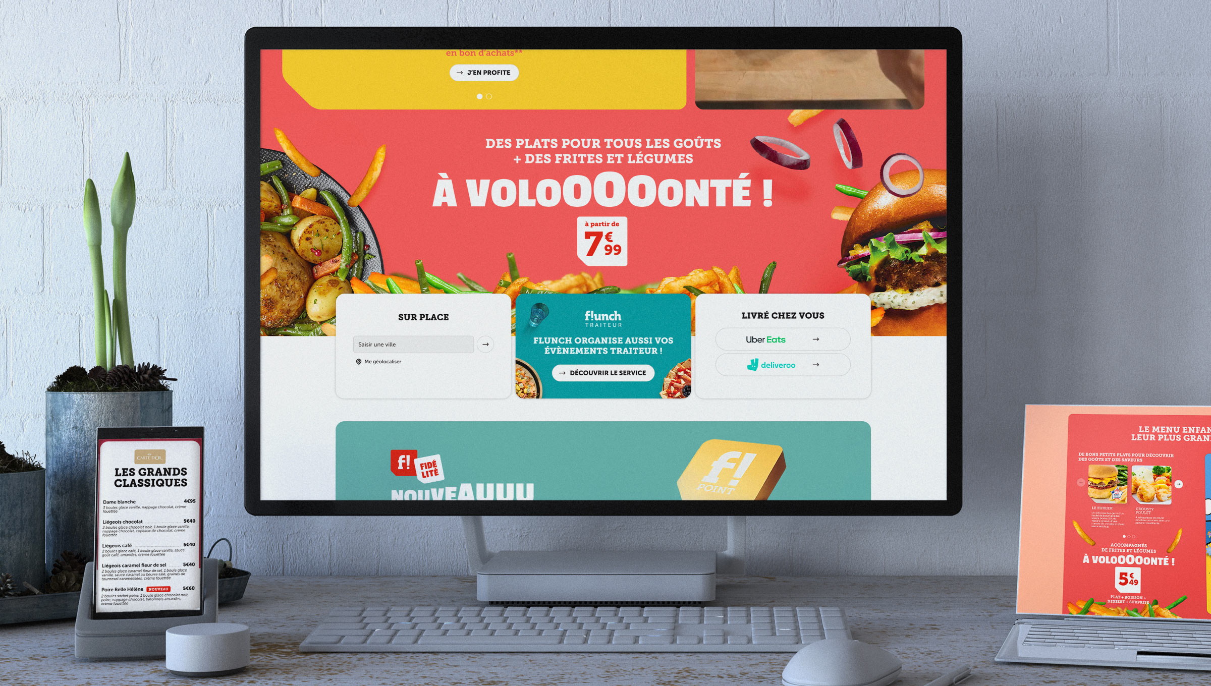 Conception et design flunch.fr