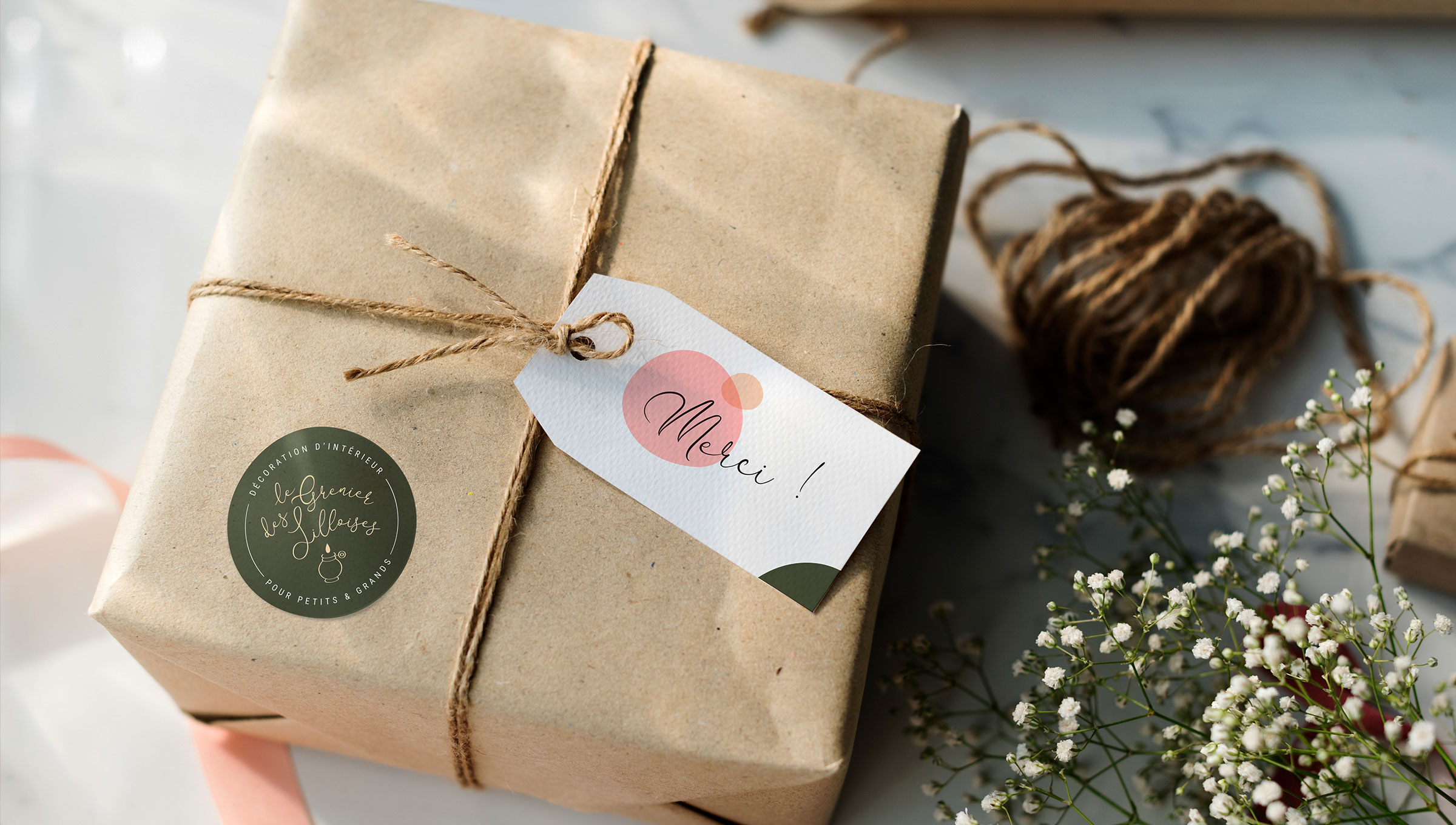 Identité visuelle Le grenier des lilloises