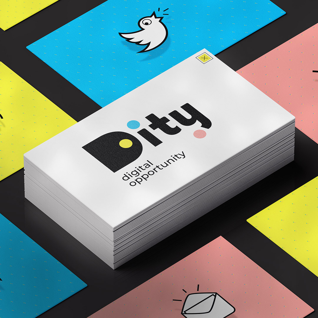 Branding digital et site web Dity