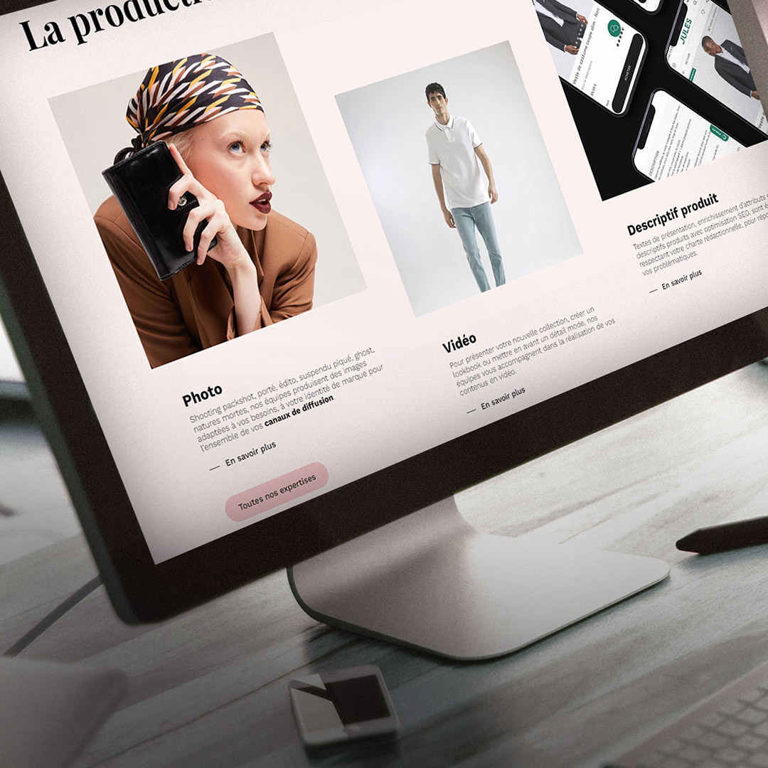 Conception & design site Quais de l&rsquo;image