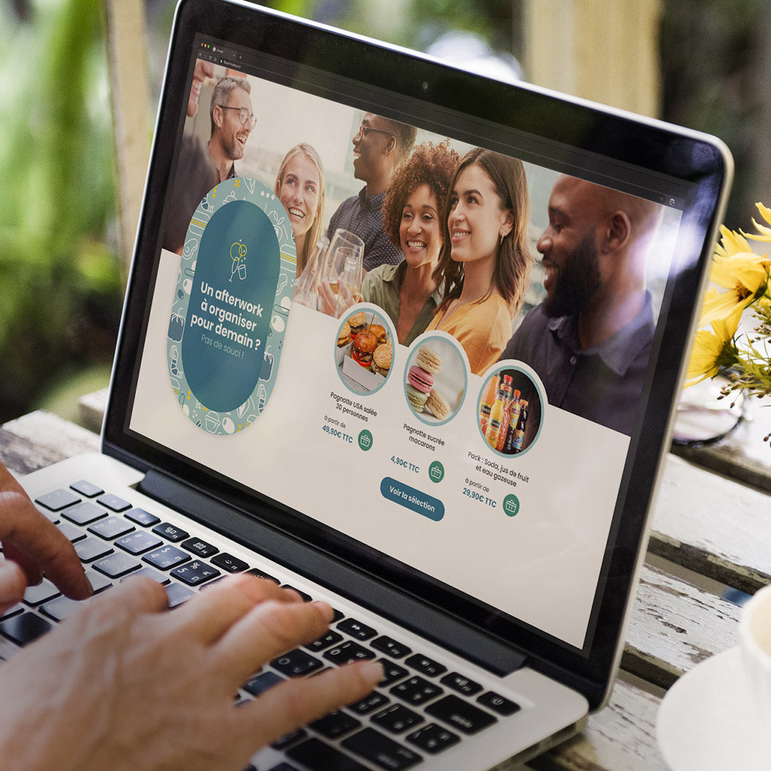 Design site flunch traiteur