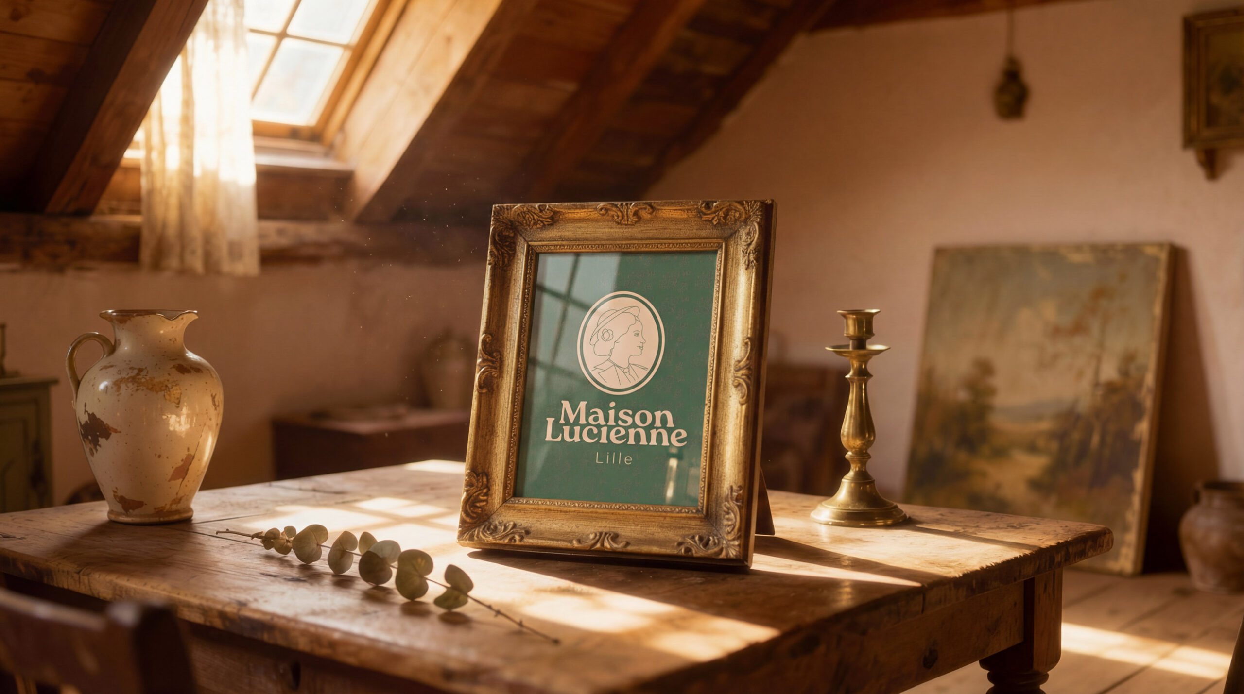 Identité visuelle Maison Lucienne