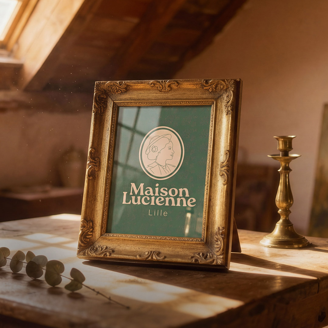 Identité visuelle Maison Lucienne