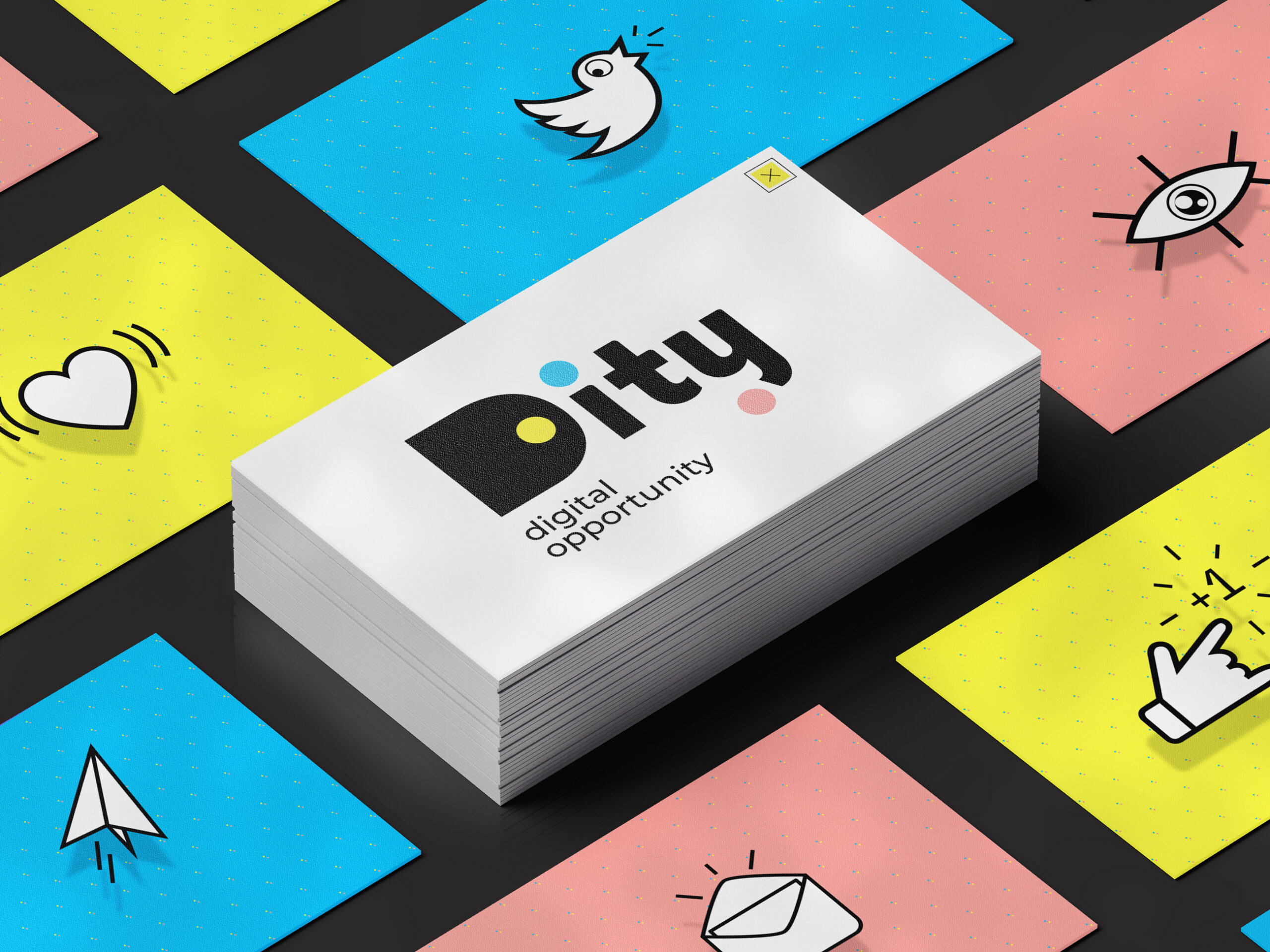 Branding digital et site web Dity