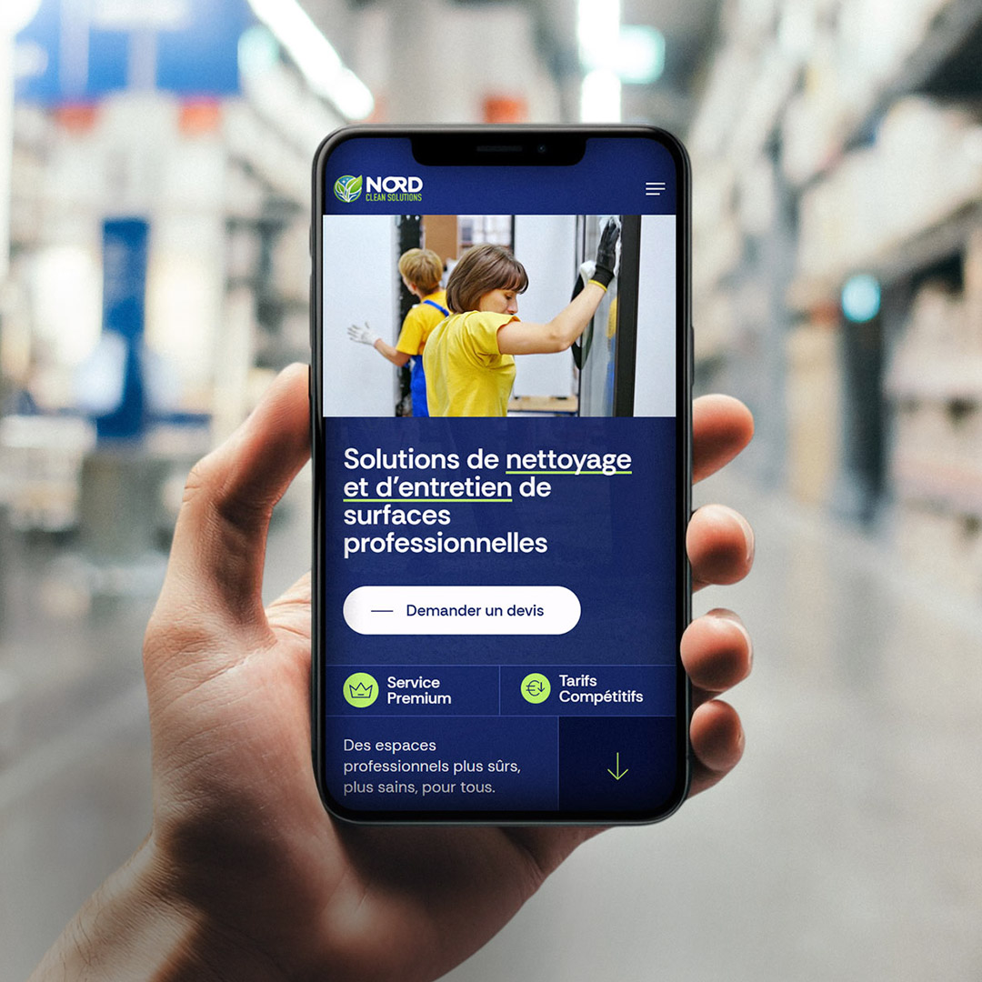 Site WordPress Nord Clean Solutions