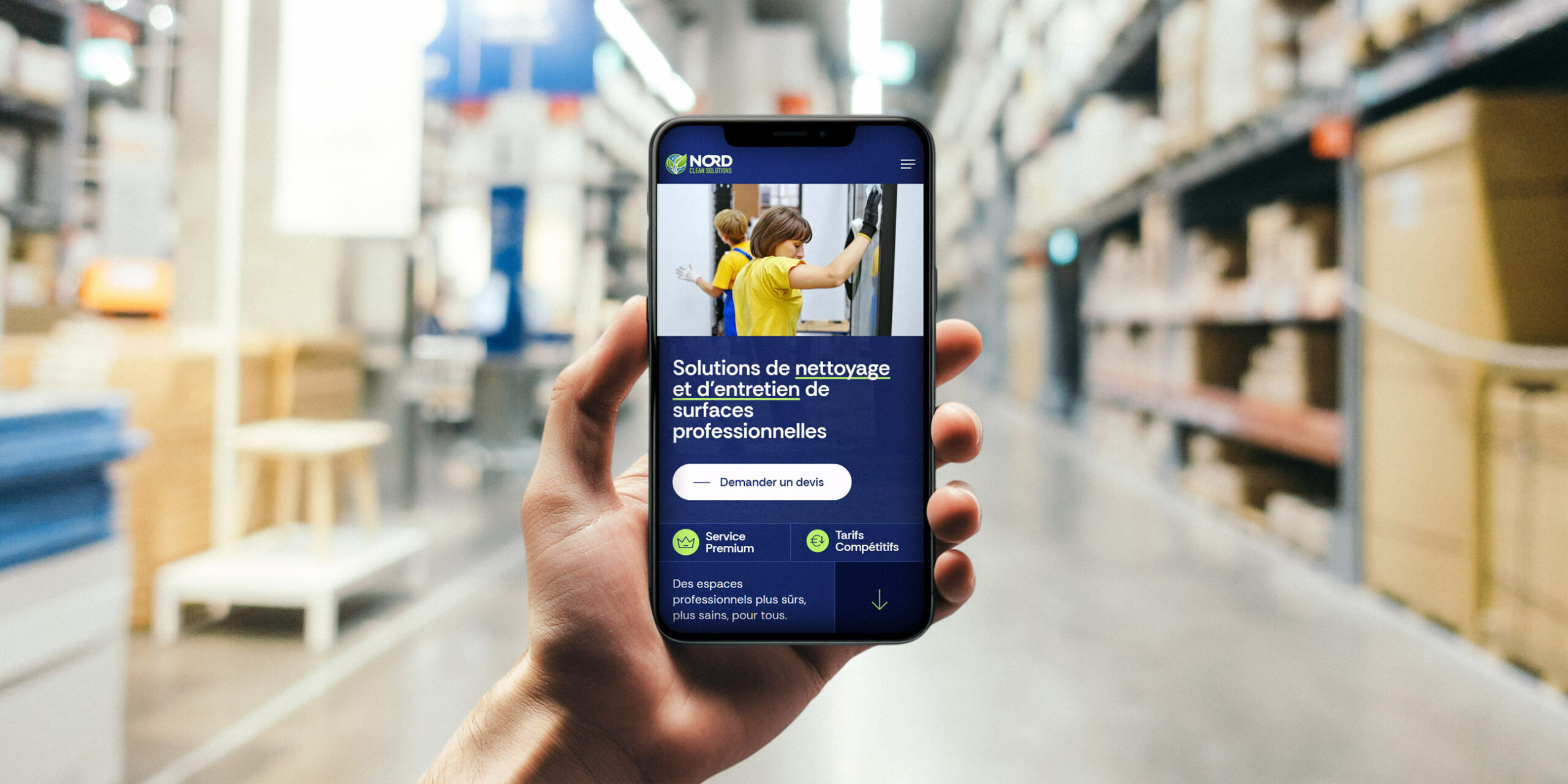 Site WordPress Nord Clean Solutions